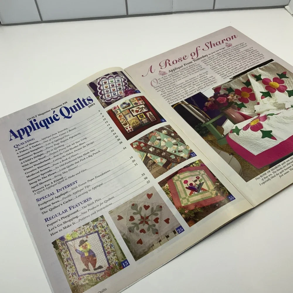 N/A applique quilts